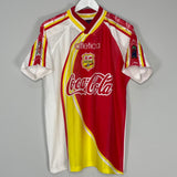 Shop 1998/99 MONARCAS MORELIA AWAY SHIRT (M) ATLETICA, classic football shirts, vintage football shirts & retro soccer jerseys at Cult Kits