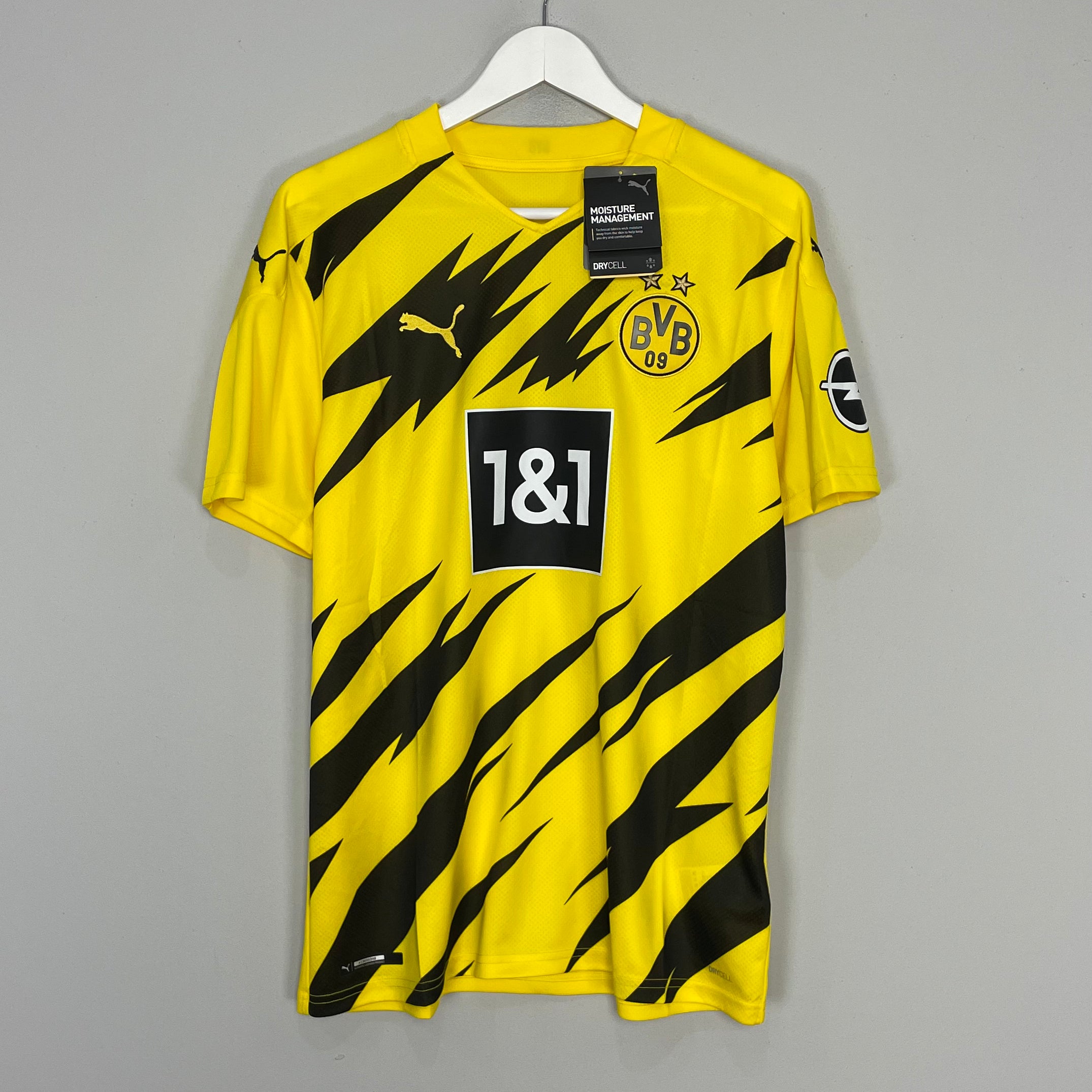 Shop 2020/21 DORTMUND *BNWT* HOME SHIRT (XS) PUMA, classic football shirts, vintage football shirts & retro soccer jerseys at Cult Kits
