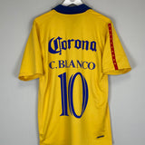 2006/07 CLUB AMERICA C.BLANCO #10 HOME SHIRT (L) NIKE