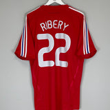 2007/08 FRANCE RIBERY #22 AWAY SHIRT (L) ADIDAS