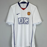 2008/10 MANCHESTER UNITED RONALDO #7 AWAY SHIRT (L) NIKE