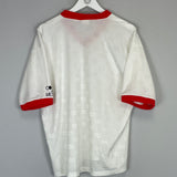 Shop 1997/98 MEXICO *SIGNED* TRAINING SHIRT (M) ABA SPORT, classic football shirts, vintage football shirts & retro soccer jerseys at Cult Kits