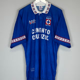 1994/95 CRUZ AZUL VALDES #13 HOME SHIRT (XL) AZUL