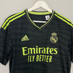 Shop 2022/23 REAL MADRID *AUTHENTIC* THIRD SHIRT (M) ADIDAS, classic football shirts, vintage football shirts & retro soccer jerseys at Cult Kits