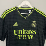 Shop 2022/23 REAL MADRID *AUTHENTIC* THIRD SHIRT (M) ADIDAS, classic football shirts, vintage football shirts & retro soccer jerseys at Cult Kits