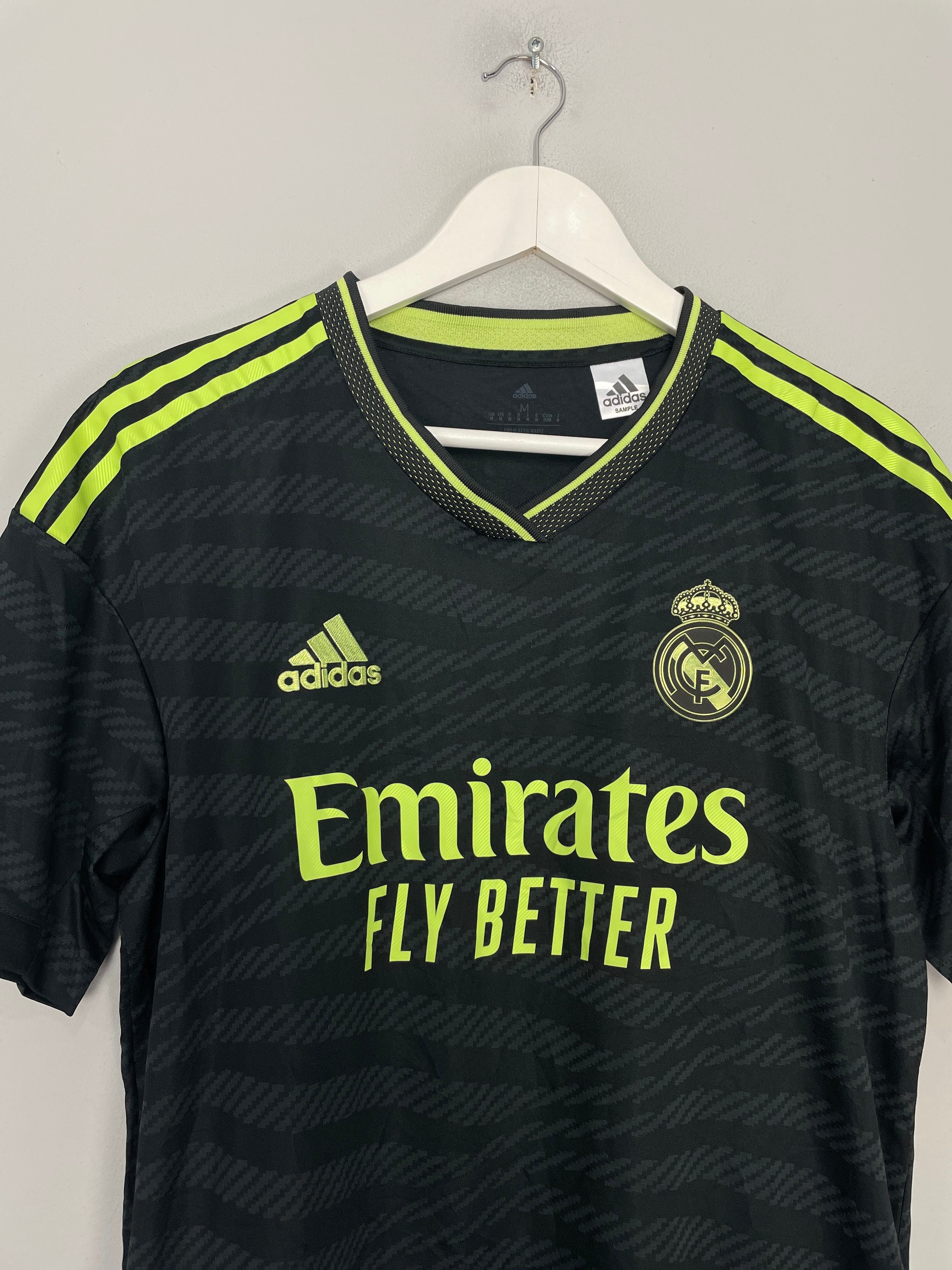 Shop 2022/23 REAL MADRID *AUTHENTIC* THIRD SHIRT (M) ADIDAS, classic football shirts, vintage football shirts & retro soccer jerseys at Cult Kits