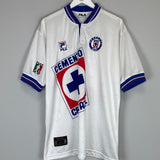1999/00 CRUZ AZUL AWAY SHIRT (XL) FILA