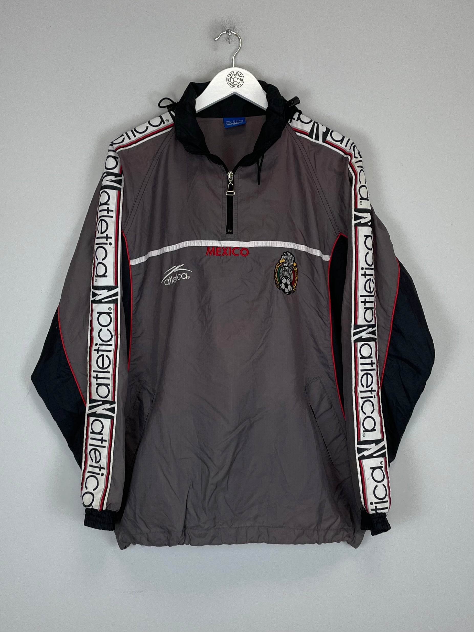 Shop 2000/02 MEXICO 1/4 ZIP (L) ATLETICA, classic football shirts, vintage football shirts & retro soccer jerseys at Cult Kits
