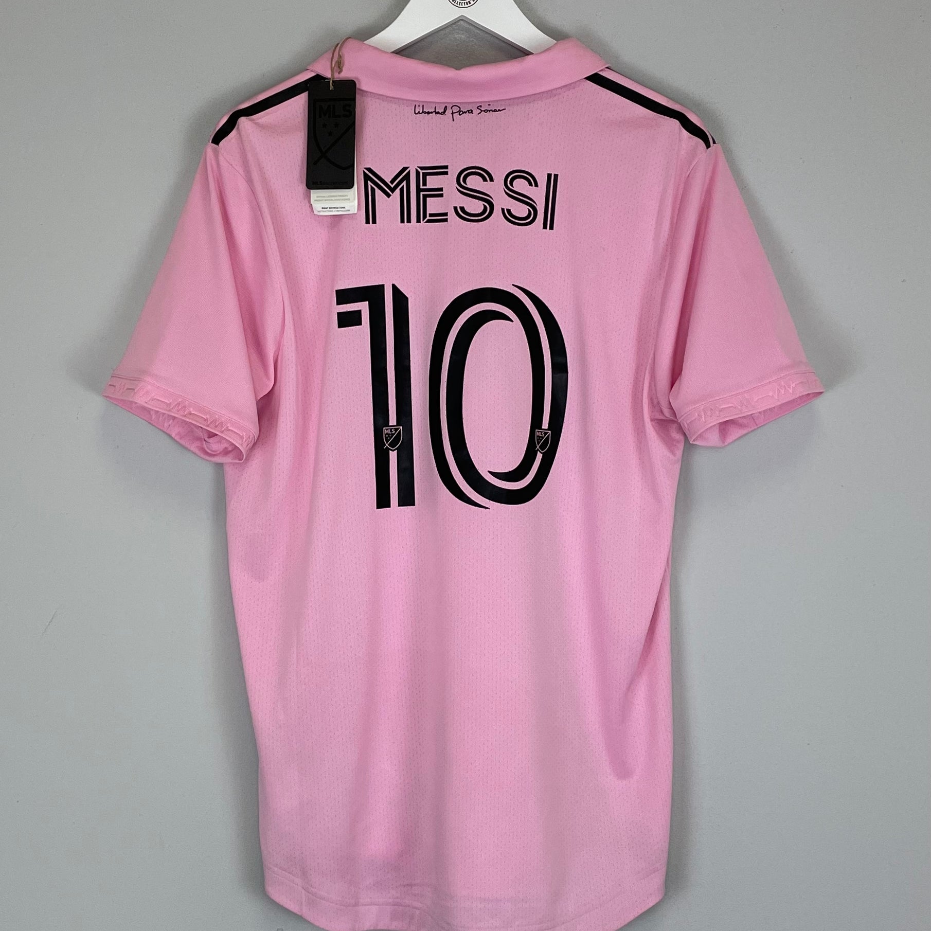 Shop 2022/23 INTER MIAMI MESSI #10 *BNWT* AUTHENTIC HOME SHIRT (L) ADIDAS, classic football shirts, vintage football shirts & retro soccer jerseys at Cult Kits