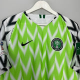 Shop 2018/19 NIGERIA *BNWT* HOME SHIRT (L) NIKE, classic football shirts, vintage football shirts & retro soccer jerseys at Cult Kits