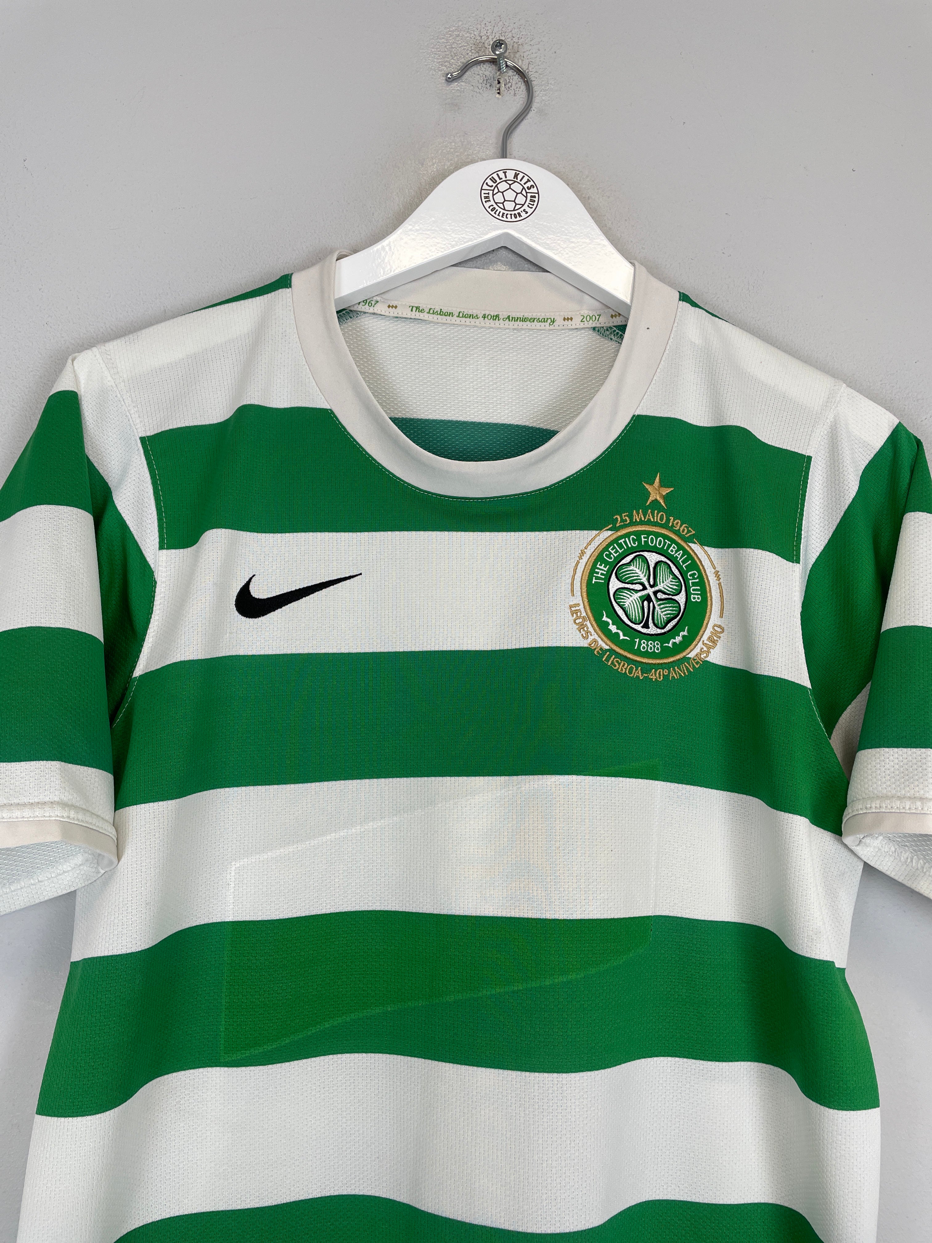 Shop 2007/08 CELTIC HOME SHIRT (S) NIKE, classic football shirts, vintage football shirts & retro soccer jerseys at Cult Kits