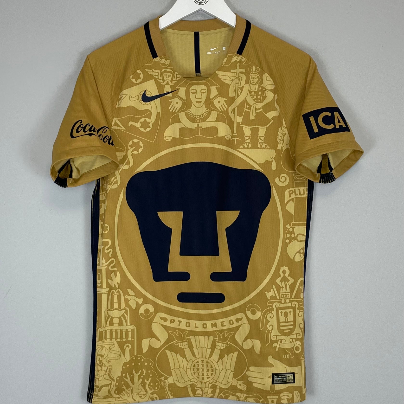 Shop 2016/17 UNAM PUMAS *AUTHENTIC* AWAY SHIRT (S) NIKE, classic football shirts, vintage football shirts & retro soccer jerseys at Cult Kits
