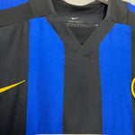 Shop 2002/03 INTER MILAN VIERI #32 HOME SHIRT (S) NIKE, classic football shirts, vintage football shirts & retro soccer jerseys at Cult Kits