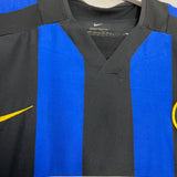 Shop 2002/03 INTER MILAN VIERI #32 HOME SHIRT (S) NIKE, classic football shirts, vintage football shirts & retro soccer jerseys at Cult Kits