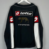Shop 2003/04 SIENA TRACK JACKET (M) LOTTO, classic football shirts, vintage football shirts & retro soccer jerseys at Cult Kits