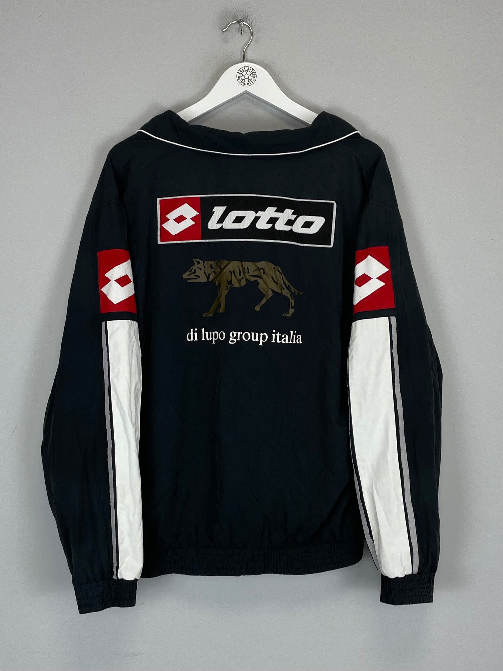 Shop 2003/04 SIENA TRACK JACKET (M) LOTTO, classic football shirts, vintage football shirts & retro soccer jerseys at Cult Kits