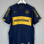 Buy 2007/08 BOCA JUNIORS ROMAN 10 HOME SHIRT (L) NIKE ~ Free worldwide shipping ~ Authentic Vintage Football Shirts from Cult Kits