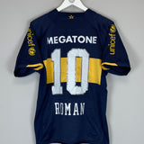 Buy 2007/08 BOCA JUNIORS ROMAN 10 HOME SHIRT (L) NIKE ~ Free worldwide shipping ~ Authentic Vintage Football Shirts from Cult Kits