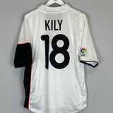 2001/02 VALENCIA KILY #18 HOME SHIRT (L) NIKE