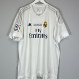 2015/16 REAL MADRID RONALDO #7 *C/L FINAL* HOME SHIRT (XXXL) ADIDAS