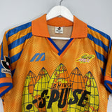 Shop 1993/94 SHIMIZU S-PULSE HOME SHIRT (S) MIZUNO, classic football shirts, vintage football shirts & retro soccer jerseys at Cult Kits