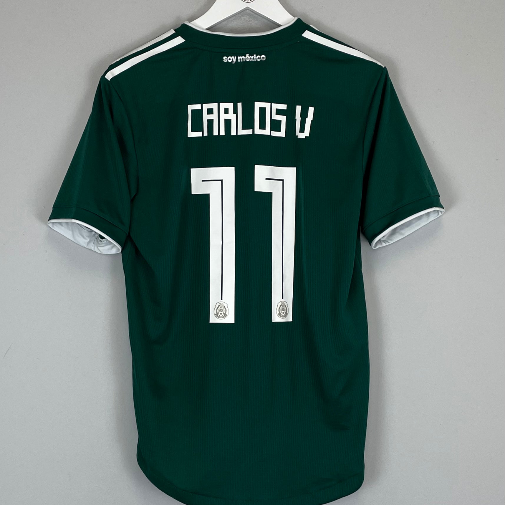 Shop 2018/19 MEXICO CARLOS VELA #11 *AUTHENTIC* HOME SHIRT (M) ADIDAS, classic football shirts, vintage football shirts & retro soccer jerseys at Cult Kits