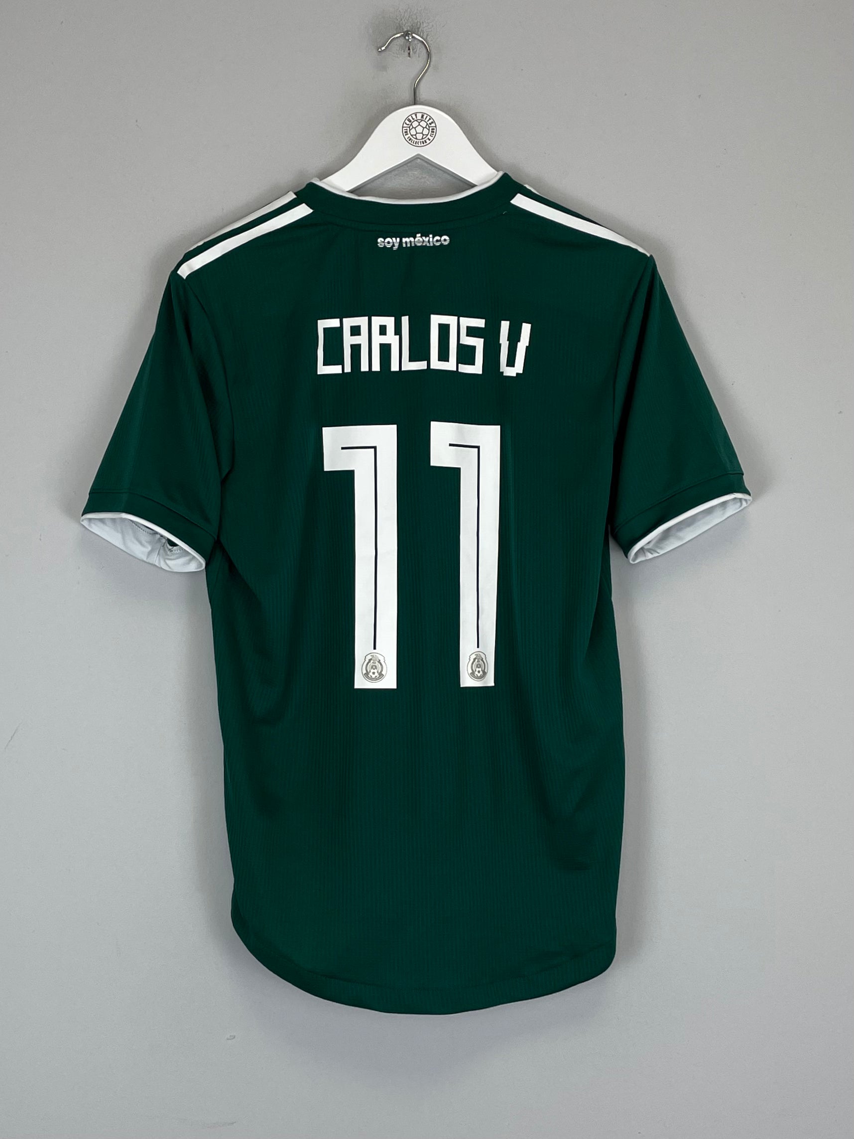 Shop 2018/19 MEXICO CARLOS VELA #11 *AUTHENTIC* HOME SHIRT (M) ADIDAS, classic football shirts, vintage football shirts & retro soccer jerseys at Cult Kits