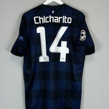 2013/14 MANCHESTER UNITED CHICHARITO #14 C/L AWAY SHIRT (L) NIKE