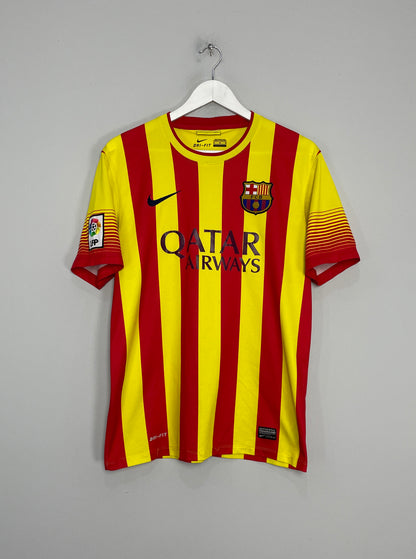 2013/14 BARCELONA MESSI #10 AWAY SHIRT (M) NIKE