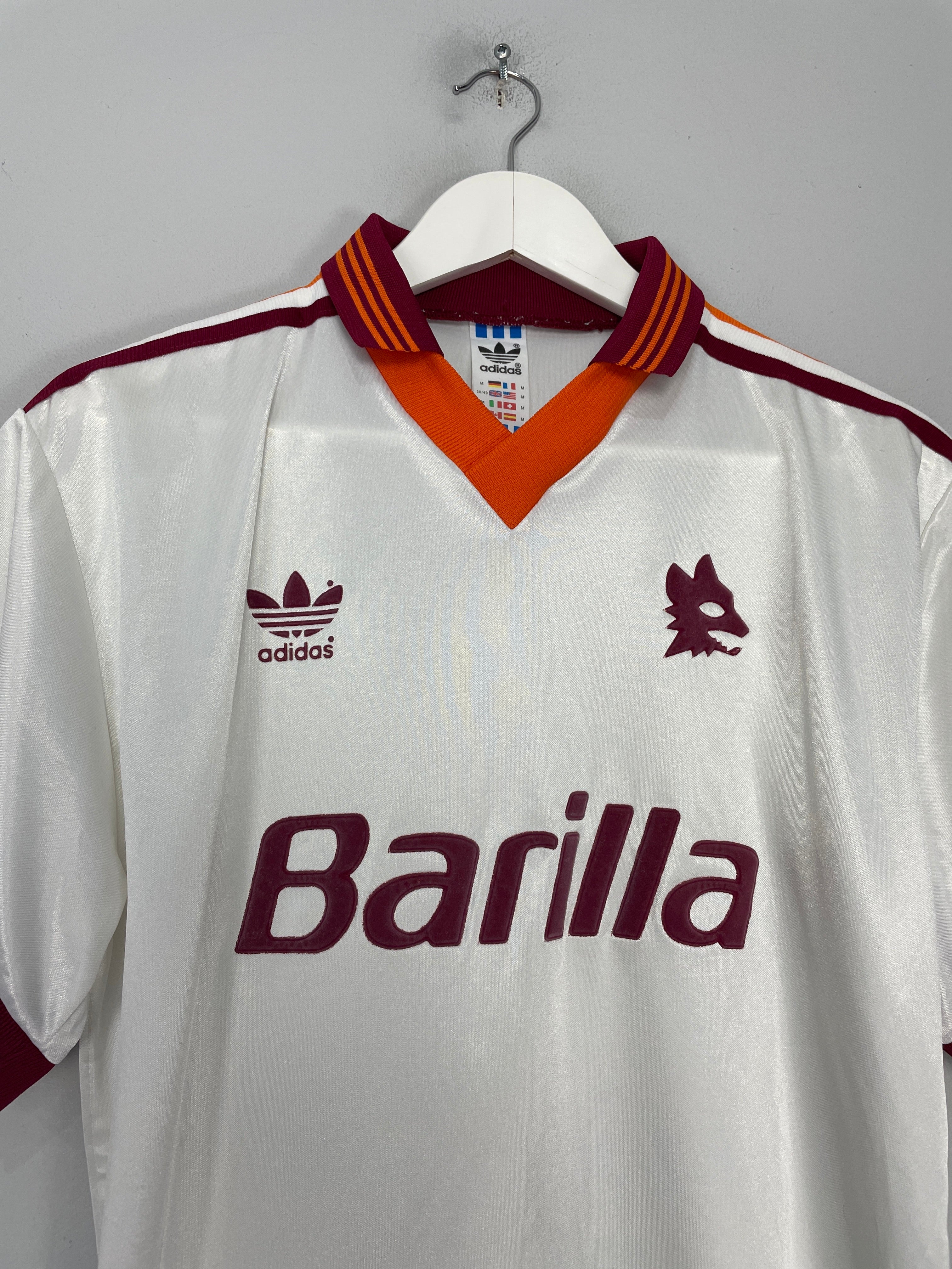 Shop 1992/94 ROMA AWAY SHIRT (M) ADIDAS, classic football shirts, vintage football shirts & retro soccer jerseys at Cult Kits