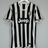 Shop 2013/14 JUVENTUS PIRLO #21 HOME SHIRT (M) NIKE, classic football shirts, vintage football shirts & retro soccer jerseys at Cult Kits