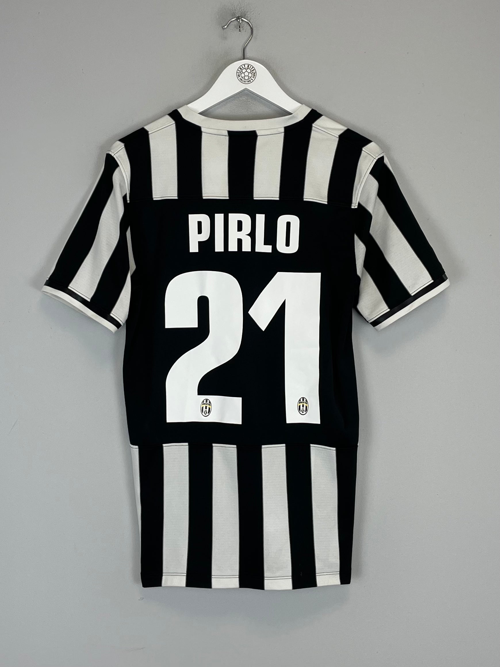Shop 2013/14 JUVENTUS PIRLO #21 HOME SHIRT (M) NIKE, classic football shirts, vintage football shirts & retro soccer jerseys at Cult Kits