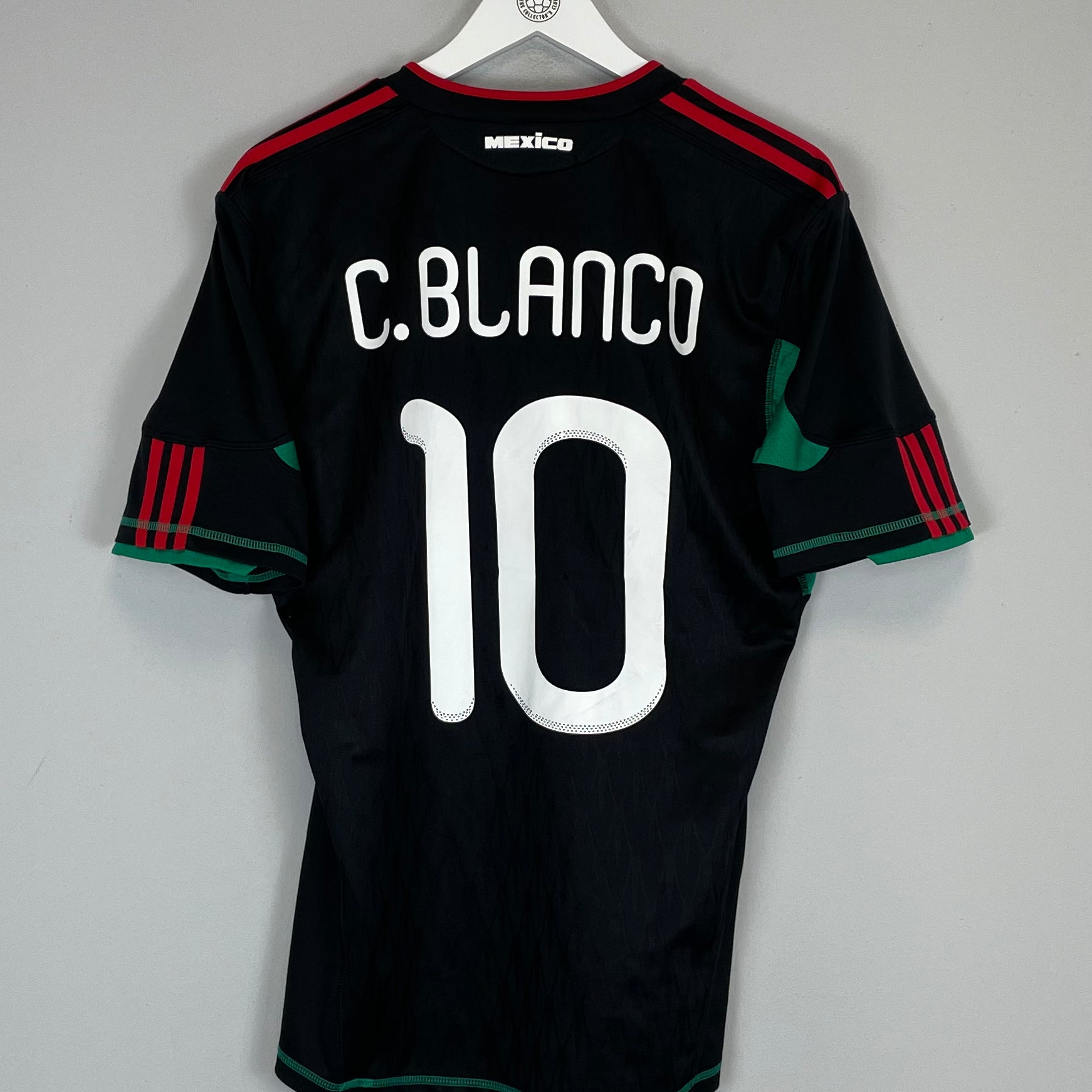 Shop 2010/11 MEXICO C.BLANCO #10 AWAY SHIRT (M) ADIDAS, classic football shirts, vintage football shirts & retro soccer jerseys at Cult Kits