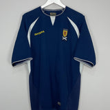 Shop 2003/05 SCOTLAND HOME SHIRT (L) DIADORA, classic football shirts, vintage football shirts & retro soccer jerseys at Cult Kits