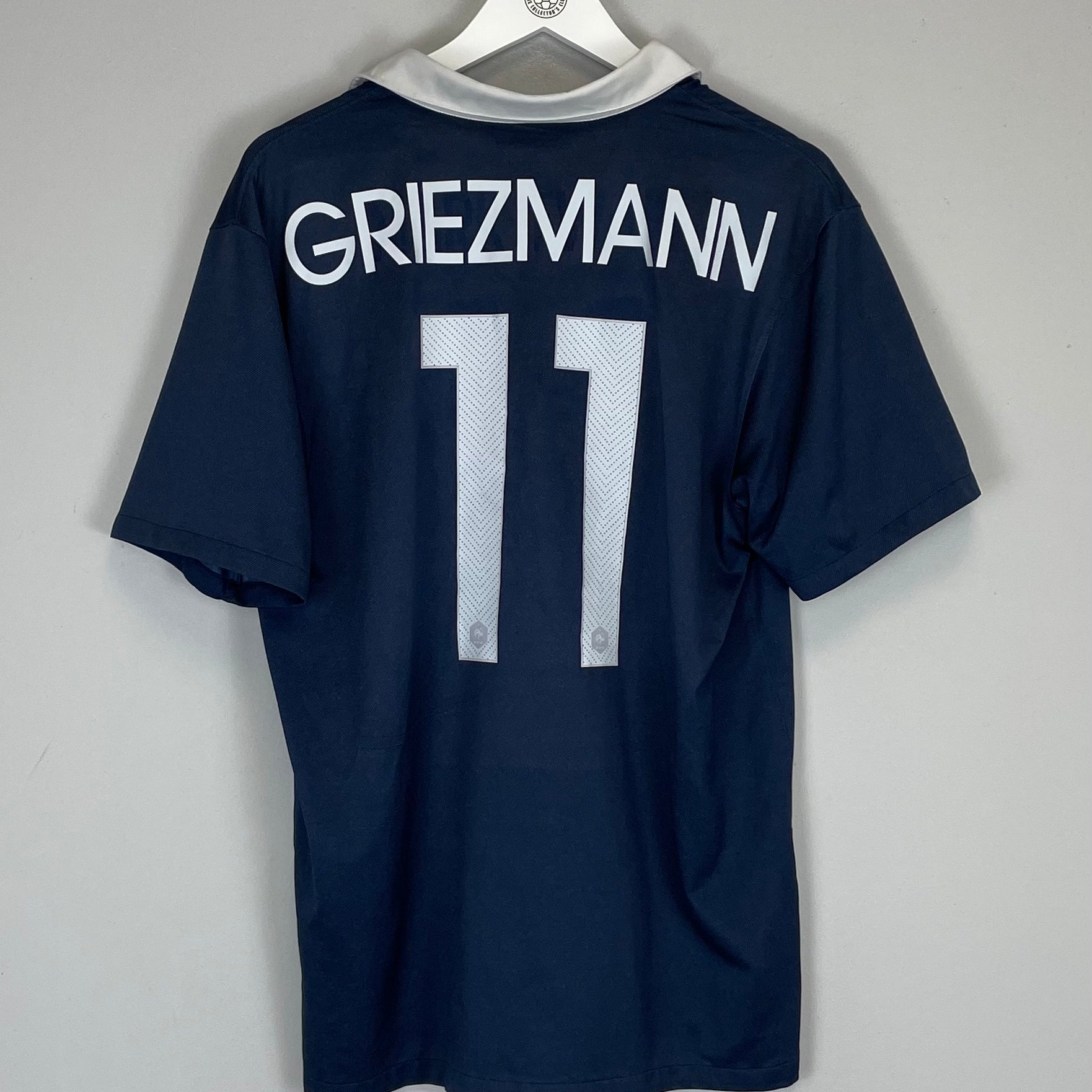 Shop 2014/15 FRANCE GRIEZMANN #11 HOME SHIRT (L) NIKE, classic football shirts, vintage football shirts & retro soccer jerseys at Cult Kits