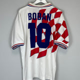 1998/01 CROATIA BOBAN #10 HOME SHIRT (L) LOTTO