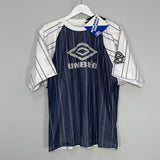 Shop 1994/96 UMBRO PRO TRAINING *BNWT* REVERSIBLE HEAVYWEIGHT TRAINING SHIRT (M), classic football shirts, vintage football shirts & retro soccer jerseys at Cult Kits