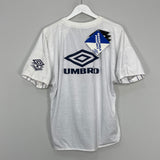 Shop 1994/96 UMBRO PRO TRAINING *BNWT* REVERSIBLE HEAVYWEIGHT TRAINING SHIRT (M), classic football shirts, vintage football shirts & retro soccer jerseys at Cult Kits