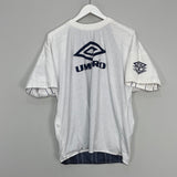 Shop 1994/96 UMBRO PRO TRAINING *BNWT* REVERSIBLE HEAVYWEIGHT TRAINING SHIRT (M), classic football shirts, vintage football shirts & retro soccer jerseys at Cult Kits