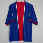 Shop 1996/98 PSG HOME SHIRT (XL) NIKE, classic football shirts, vintage football shirts & retro soccer jerseys at Cult Kits