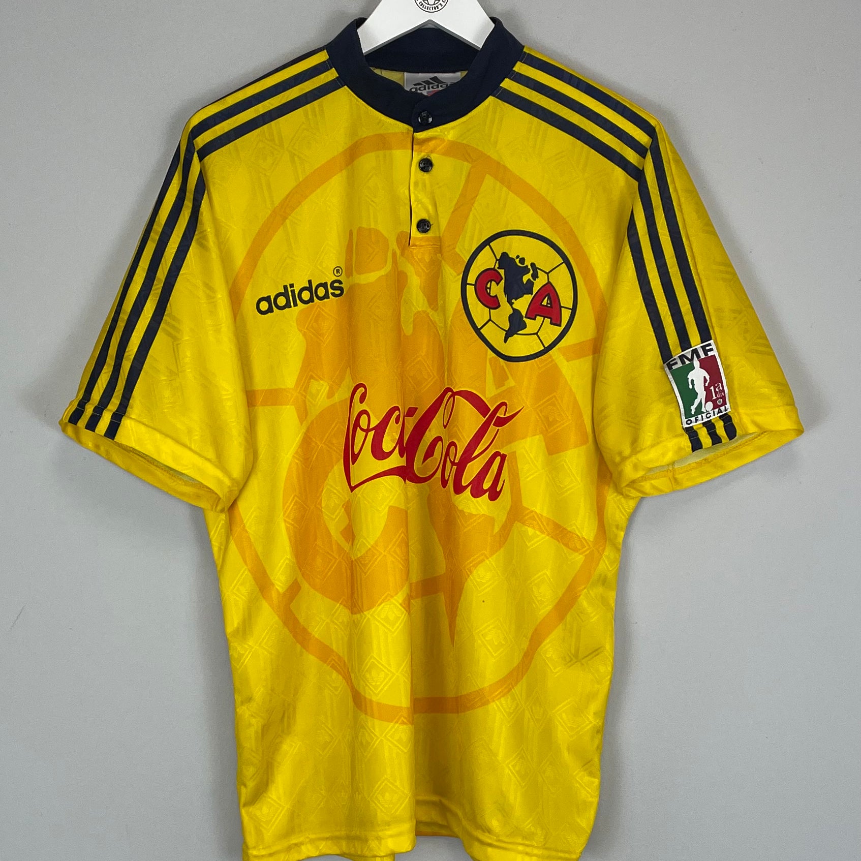 Shop 1996/98 CLUB AMERICA HOME SHIRT (L) ADIDAS, classic football shirts, vintage football shirts & retro soccer jerseys at Cult Kits