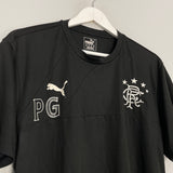 2015/16 RANGERS PG *STAFF ISSUE* TRAINING SHIRT (XL) PUMA