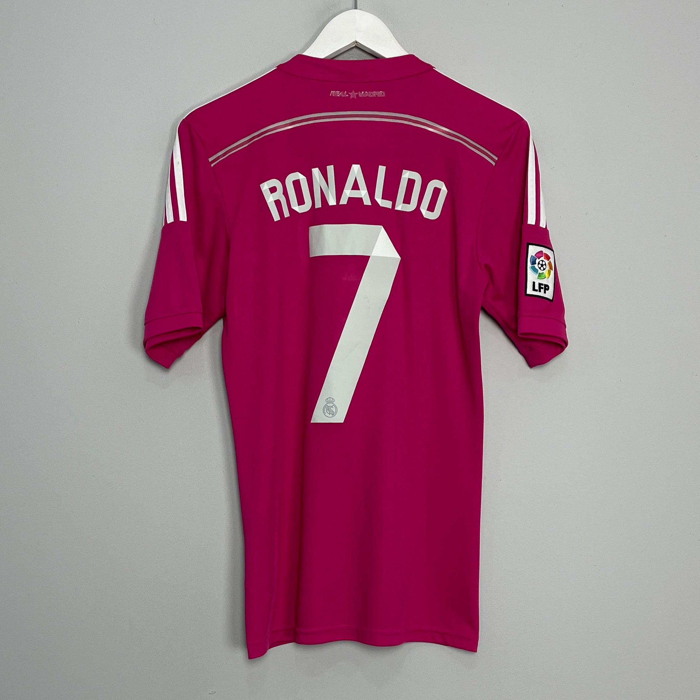 Shop 2014/15 REAL MADRID RONALDO #7 AWAY SHIRT (S) ADIDAS, classic football shirts, vintage football shirts & retro soccer jerseys at Cult Kits