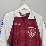 Shop 1992/93 POLIZIA FRONTIERA SCARPINI #3 HOME SHIRT (XL) GIACOMIN SPORT, classic football shirts, vintage football shirts & retro soccer jerseys at Cult Kits
