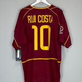 2002/04 PORTUGAL RUI COSTA #10 *BNWT* HOME SHIRT (XL) NIKE