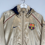 2001/02 BARCELONA TRACK JACKET (S) NIKE