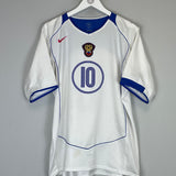 2004/06 RUSSIA MOSTOVOI #10 AWAY SHIRT (L) NIKE