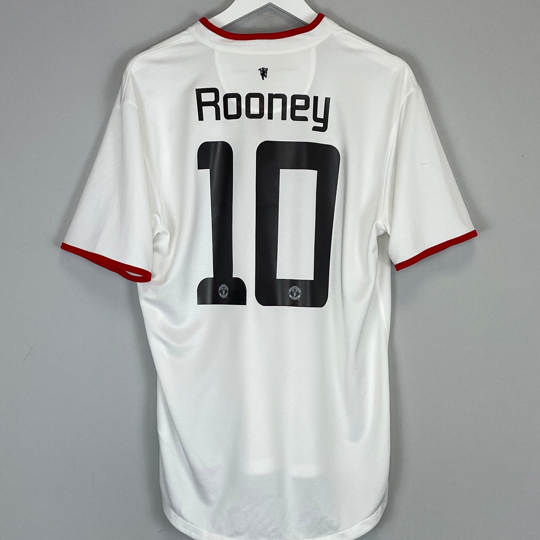 Shop 2012/14 MANCHESTER UNITED ROONEY #10 AWAY SHIRT (L) NIKE, classic football shirts, vintage football shirts & retro soccer jerseys at Cult Kits