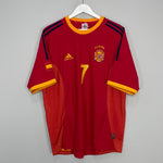 Shop 2002/04 SPAIN RAUL #7 HOME SHIRT (L) ADIDAS, classic football shirts, vintage football shirts & retro soccer jerseys at Cult Kits