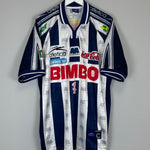 Shop 1999/01 MONTERREY #58 HOME SHIRT (XL) ATLETICA, classic football shirts, vintage football shirts & retro soccer jerseys at Cult Kits